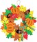 12 Kits 3D Pumpkin Fall Leaf Wreath Craft Kit DIY Thanksgiving